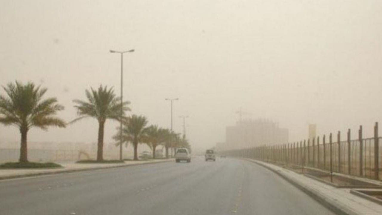 حالة الطقس المتوقعة في السعودية